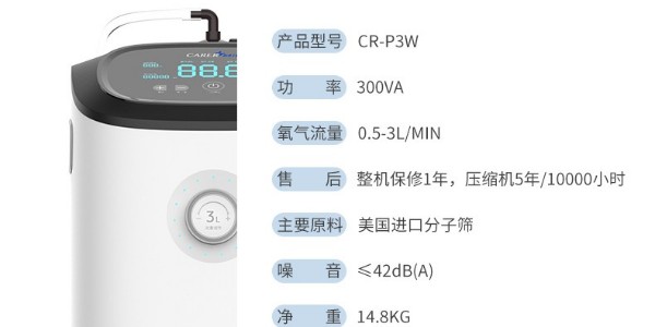 制氧機(jī)3L和5L有什么區(qū)別